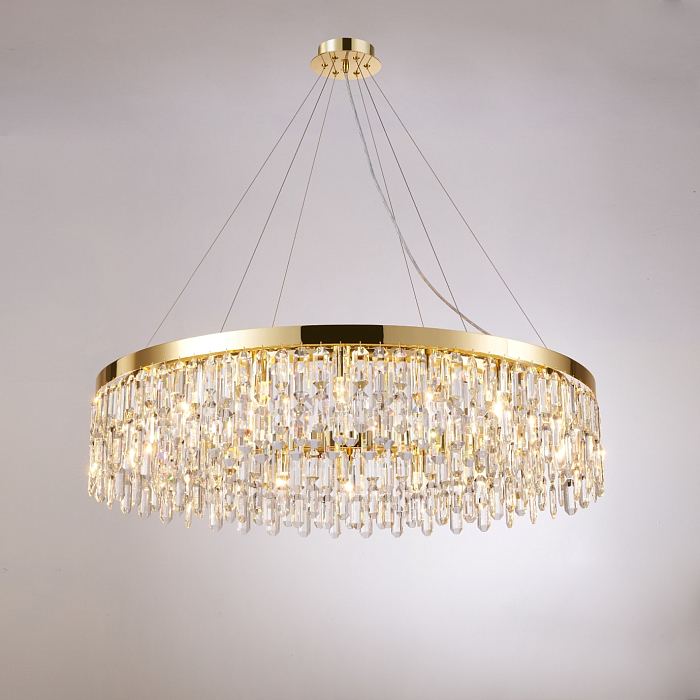 Люстра NewRgy F6-ф1000*H220(1500) H GOLD