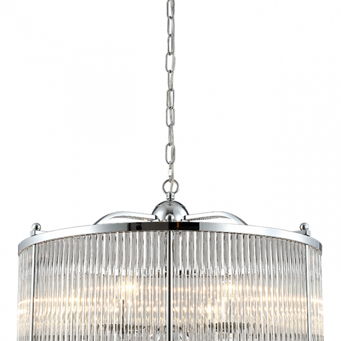 Люстра Crystal Lux TADEO SP6 D600 CHROME/TRANSPARENTE